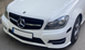 Решітка радіатора на Mercedes C-Class W204 (Стиль AMG) Чорна з хромом MB-W204068 фото 2