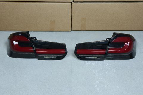 Задние фонари (Стопы) для BMW 3 Series F30 F31 (2011-2018) LED (Стиль G30) F30NEW фото