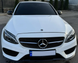Решетка радиатора на Mercedes C-Class W205 (Стиль Diamond) (без места под камеру) Черная с хромом MB-W205171 фото 2