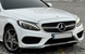 Решітка радіатора на Mercedes C-Class W205 (Стиль Diamond) (без місця під камеру) Сіра з хромом MB-W205152 фото 3