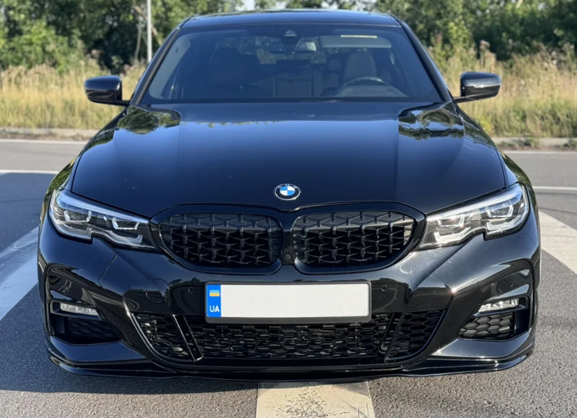 Решітка радіатора ніздрі BMW G20 G21 Diamond Black (2018-2022) BMW-G20196 фото