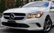 Решітка радіатора на Mercedes CLA-Class C117 (Стиль AMG) Чорна з хромом MB-W117175 фото 3