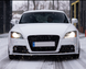 Решетка радиатора на Audi TT 8J (Стиль RS) Черный глянец TT-RS101 фото 2