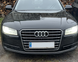 Решітка радіатора на Audi A8 D4 (Стиль S-Line S8) Чорна з хромом A8-S153 фото 2