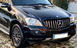 Решітка радіатора на Mercedes ML-Class W164 (Стиль GT) Чорна з хромом MB-W164051 фото 3