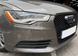 Решетка радиатора на Audi A6 C7 (Стиль RS6) Черный глянець (с местом под камеру) A6-RS136 фото 3