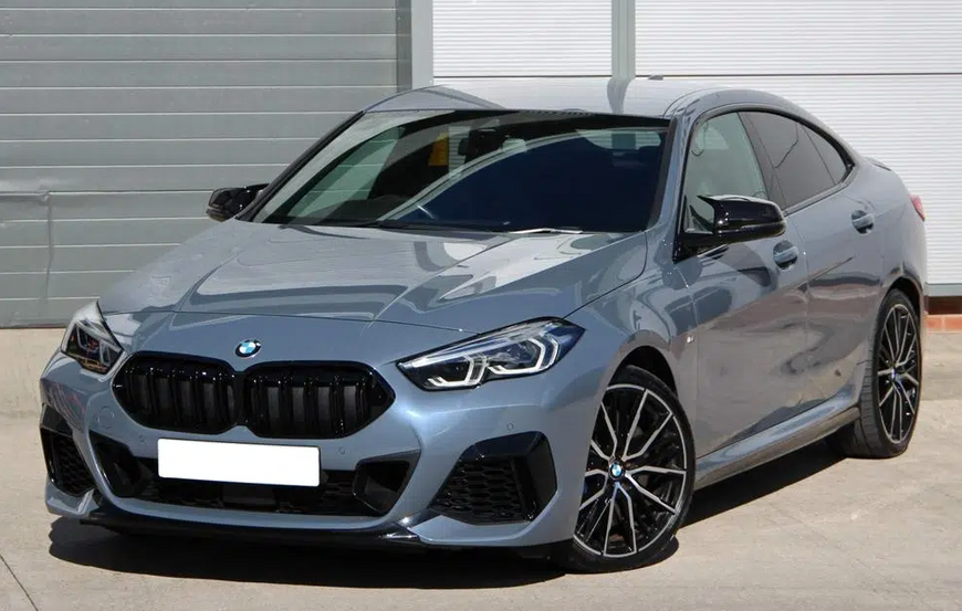 Решітка радіатора ніздрі BMW F44 Подвійні M-Look Чорний Глянець (2020-2023) BMW-F44201 фото