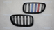 Решітка радіатора ніздрі BMW E90 E91 Подвійні M-Color Глянець (2008-2012)  620 фото 3
