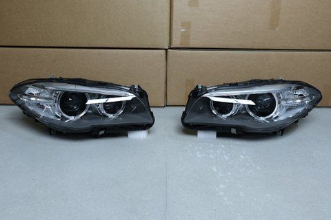 Передня оптика (Фари) для BMW 5 Series F10 F11 (2010-2017) Bi-Xenon No Adaptive (з блоками) 43515 фото
