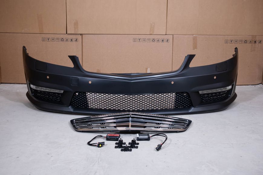 Комплект обвісу Mercedes S-Class W221 (2005-2013) Стиль AMG S65 MBW221-S651 фото