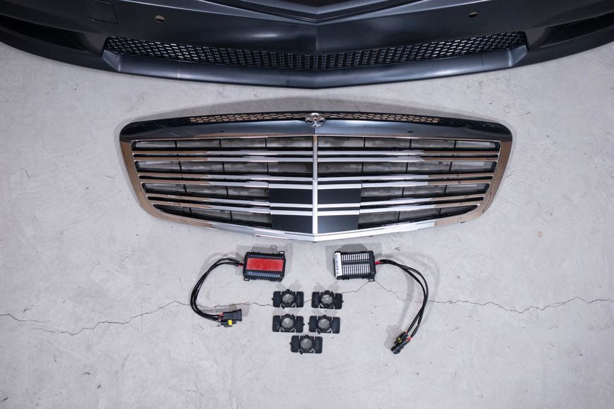 Комплект обвісу Mercedes S-Class W221 (2005-2013) Стиль AMG S65 MBW221-S651 фото