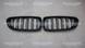 Решетка радиатора ноздри BMW F32,F33,F36,F80,F82 Двойные Черный Мат (2013-2019)  BMW-F32162 фото 2