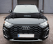 Решітка радіатора на Audi Q5 80A (Стиль S-LIine SQ5) Чорний глянець CYC-021SQ5 фото 2