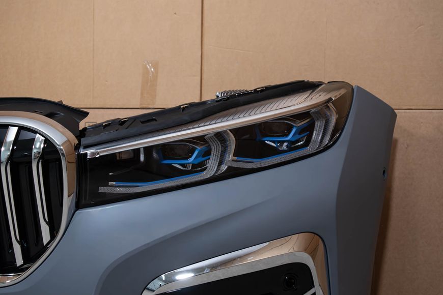 Комплект обвеса рестайлинг с оптикой BMW 7 Series G11 G12 (2015-2019) Стиль M-Paket (Хром) 5690-2 фото