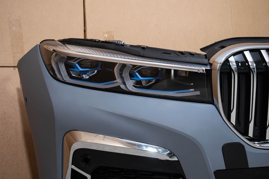 Комплект обвеса рестайлинг с оптикой BMW 7 Series G11 G12 (2015-2019) Стиль M-Paket (Хром) 5690-2 фото