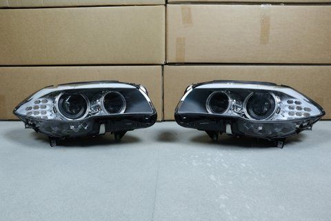 Передні фари Bi-Xenon No Adaptive (з блоками) на BMW F10 F11 (2010&ndash;2013) 87634 фото