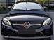 Решітка радіатора на Mercedes C-Class W205 (Стиль Diamond) (без місця під камеру) Сіра з хромом MB-W205191 фото 2