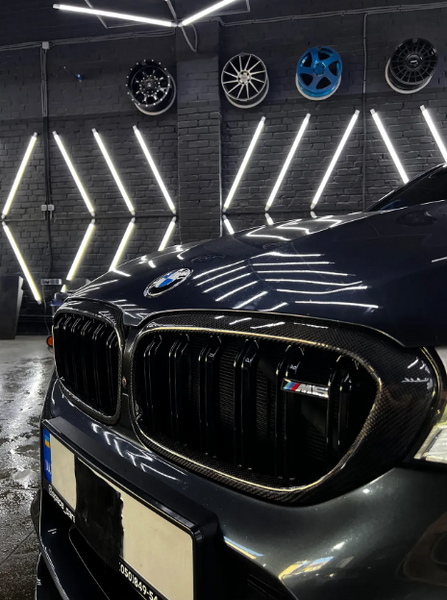 Карбонові ніздрі для BMW G30 M5 F90 Подвійні (2017-2020)  1897 фото