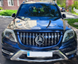 Решетка радиатора на Mercedes GLK-Class X204 (Стиль GT) Черная с хромом MB-X204146 фото 2