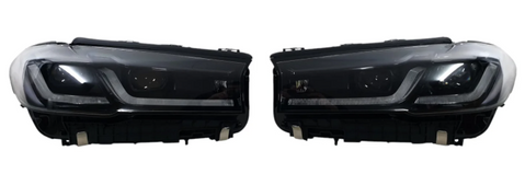 Передня оптика (Фари) для BMW G30 G31 (2017-2020) FULL LED (Стиль LCI Full Led Shadow) 3493 фото