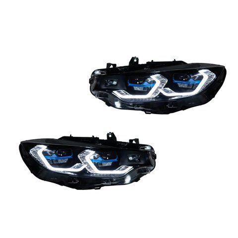 Передня оптика (Фари) для BMW 4 Series F32 F33 F36 (2013-2015) FULL LED (Стиль G80) з блоками (8 PIN) F32G80PRELCI8 фото