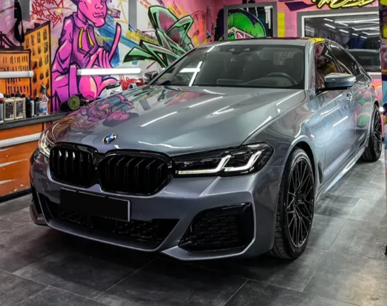 Передня оптика (Фари) для BMW G30 G31 (2017-2020) FULL LED (Стиль LCI Full Led Shadow) 3493 фото