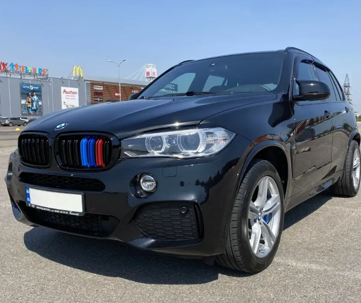 Решетка радиатора ноздри BMW X5 F15 X5M F85 X6 F16 X6M F86 M-Сolor Двойные Глянец (2013-2018) 7520 фото
