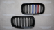 Решетка радиатора ноздри BMW X5 F15 X5M F85 X6 F16 X6M F86 M-Сolor Двойные Глянец (2013-2018) 7520 фото 3