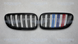 Решітка радіатора ніздрі BMW E92 E93 Подвійні M-color Глянець (2010-2013) 7536 фото 2