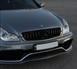 Решетка радиатора на Mercedes CLS-Class C219 (Стиль GT) Черная MB-W21911 фото 4