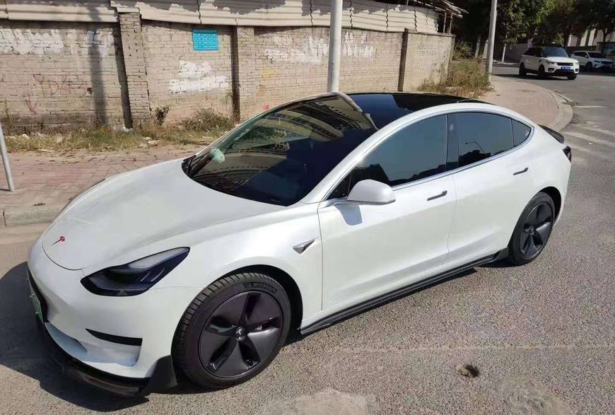 Карбоновий комплект дооснащення для Tesla Model 3 (2017-2023) 7512 фото