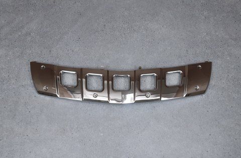 Накладка на передній бампер (Хром) для Mercedes-Benz GL-Class X164 (2009-2012) 1648852622 1648852622 фото