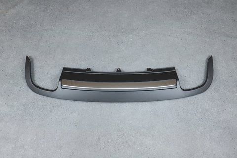 Накладка заднього бампера (Дифузор) на AUDI A5 8T Sportback 4D (2007-2011) Стиль S5 (Звичайний бампер) AUDIRS5-092 фото
