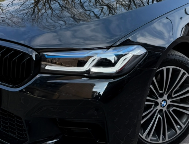 Передня оптика (Фари) для BMW 5 Series G30 G31 (2017-2020) FULL LED (Стиль Laser) (UPGRADE) (WITH LOGO) 34564 фото