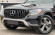 Решітка радіатора на Mercedes GLC/GLC Coupe-Class X253/C253 (Стиль GT) Чорна з хромом MB-X253151 фото 3
