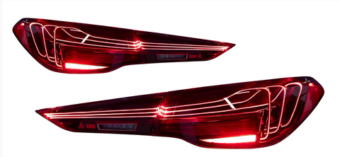 Задні ліхтарі (Стопи) для BMW 4 Series G22 G23 G26 / M4 G82 G83 (2020-2024) Стиль CSL RED 34221 фото