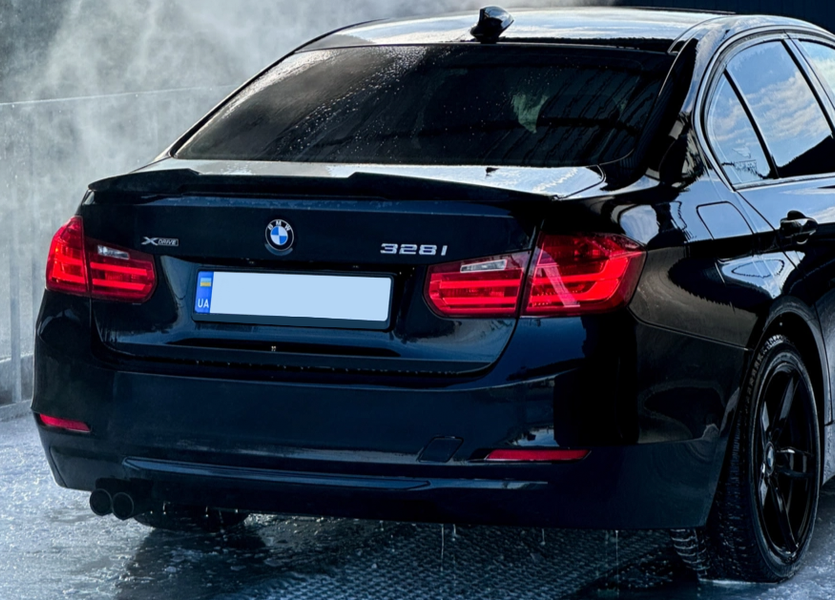 Спойлер для BMW F30 M3 F80 (Стиль PSM) Черный Глянец  1910 фото