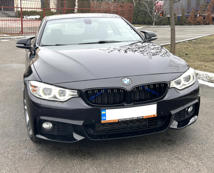 Передний бампер BMW F32 F33 F36 (2013-2019) Стиль M-Paket (под ПТФ) 4188 фото