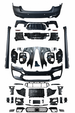 Комплект обвеса BMW 5 Series G30 (2020-2022) Стиль M5 F90 (Широкая версия)  G30WIDE фото