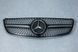 Решетка радиатора на Mercedes V-Class W447 (Стиль Diamond) Черная с хромом 30126304 фото 1