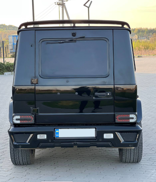 Задній бампер для Mercedes G-Class W463 (1990-2018) Стиль G63 AMG MBG55-3 фото