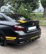 Карбонова накладка заднього бампера (Дифузор) LED на BMW M3 M4 F80 F81 F82 F83 (M3 / M4 бампер) C10 фото 2