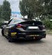 Карбонова накладка заднього бампера (Дифузор) LED на BMW M3 M4 F80 F81 F82 F83 (M3 / M4 бампер) C10 фото 3