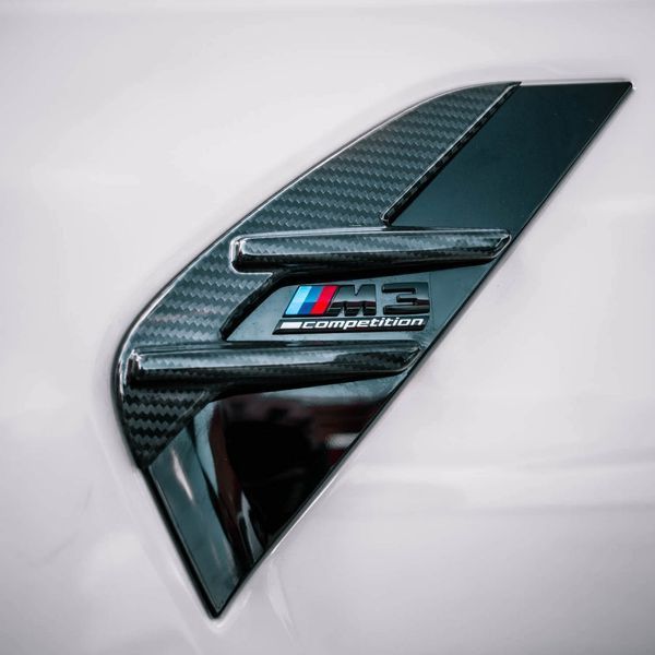 Карбоновые жабры на BMW M4 G82 (2020-2024) M-Performance CF-9 фото