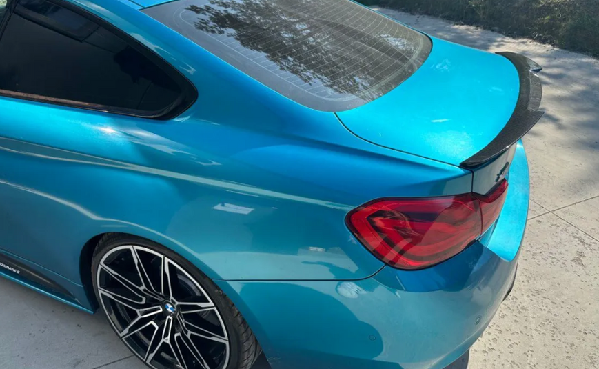 Спойлер для BMW F32 (Стиль M4) Карбон 1201 фото
