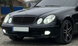Решітка радіатора на Mercedes E-class W211 Чорний глянець MB-W211023 фото 2