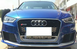 Решетка радиатора на Audi A3 8V (Стиль RS QUATTRO) Черная с хромом A3-RS134 фото 2