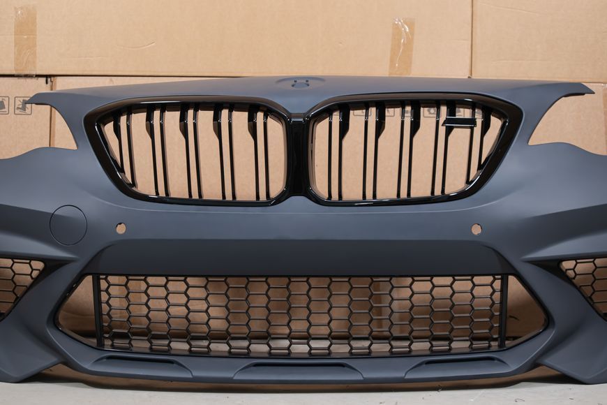 Передній бампер для BMW 2 Series F22 M2 F87 (2013-2017) Cтиль M2 Competition 3413-1 фото