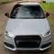 Решітка радіатора на Audi A1 (Стиль RS) Чорний глянець A1-RS131 фото 4