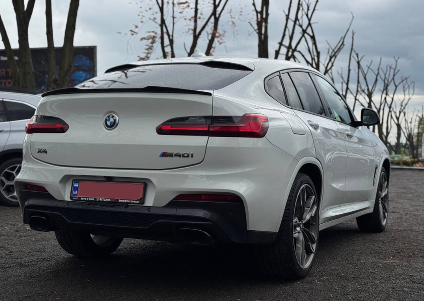 Спойлер для BMW X4 G02 (Стиль M Performance) Черный Глянец  66209274462 фото